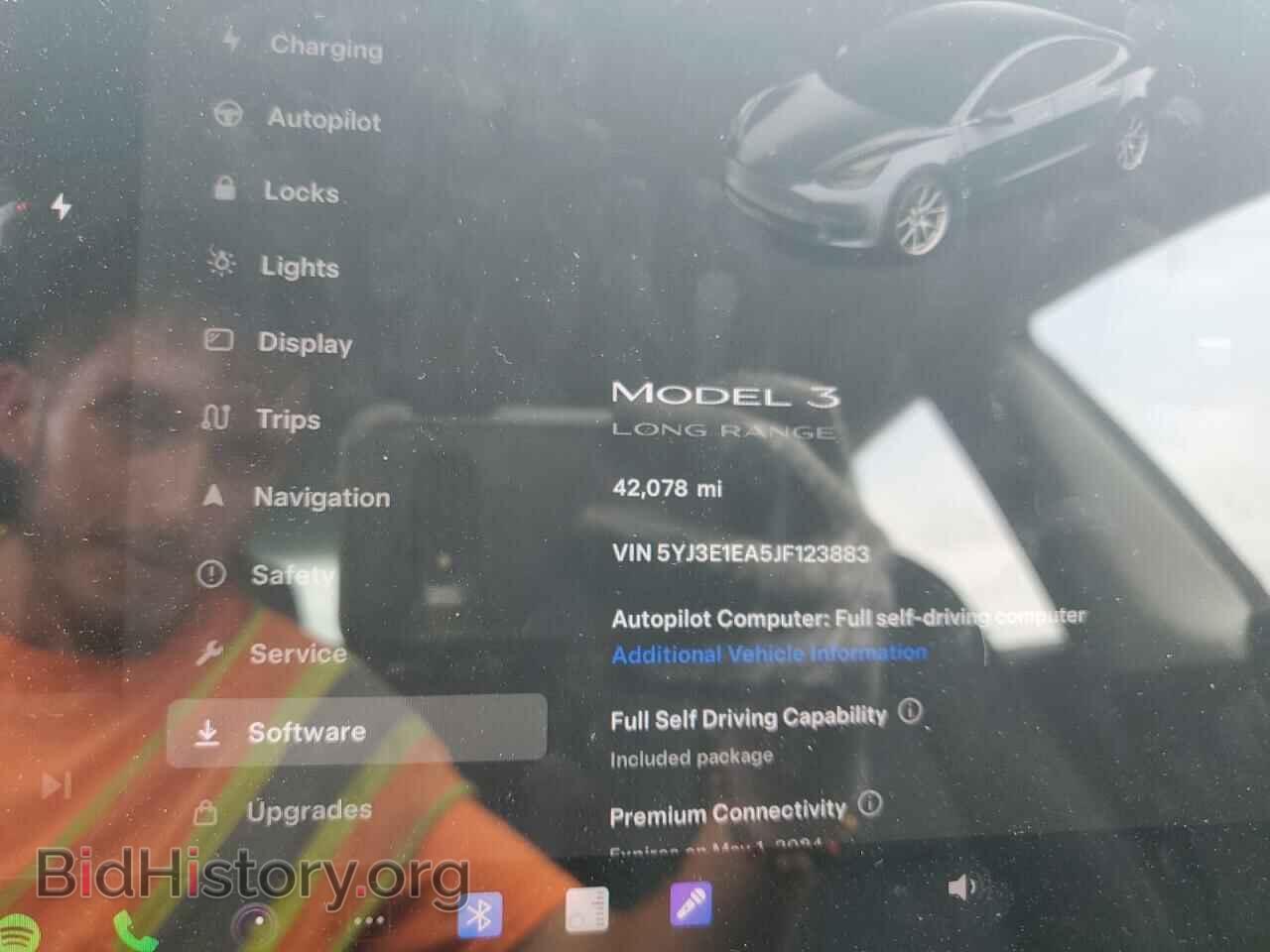 2018 TESLA MODEL 3 - VIN: 5YJ3E1EA5JF123883 - Фото 9