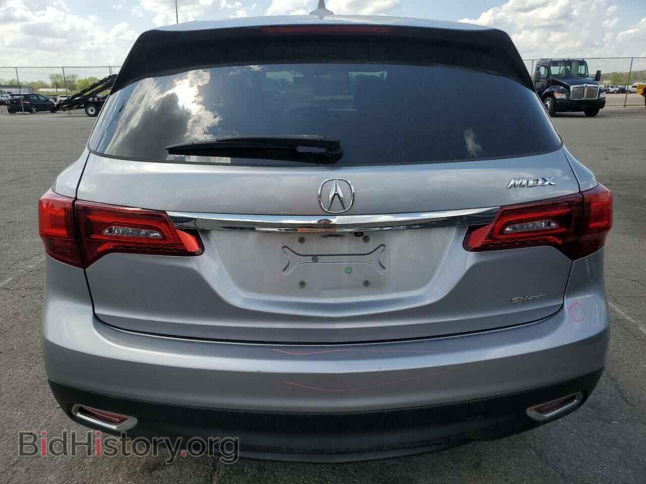 2016 ACURA MDX - VIN: 5FRYD4H48GB040195 - Фото 6