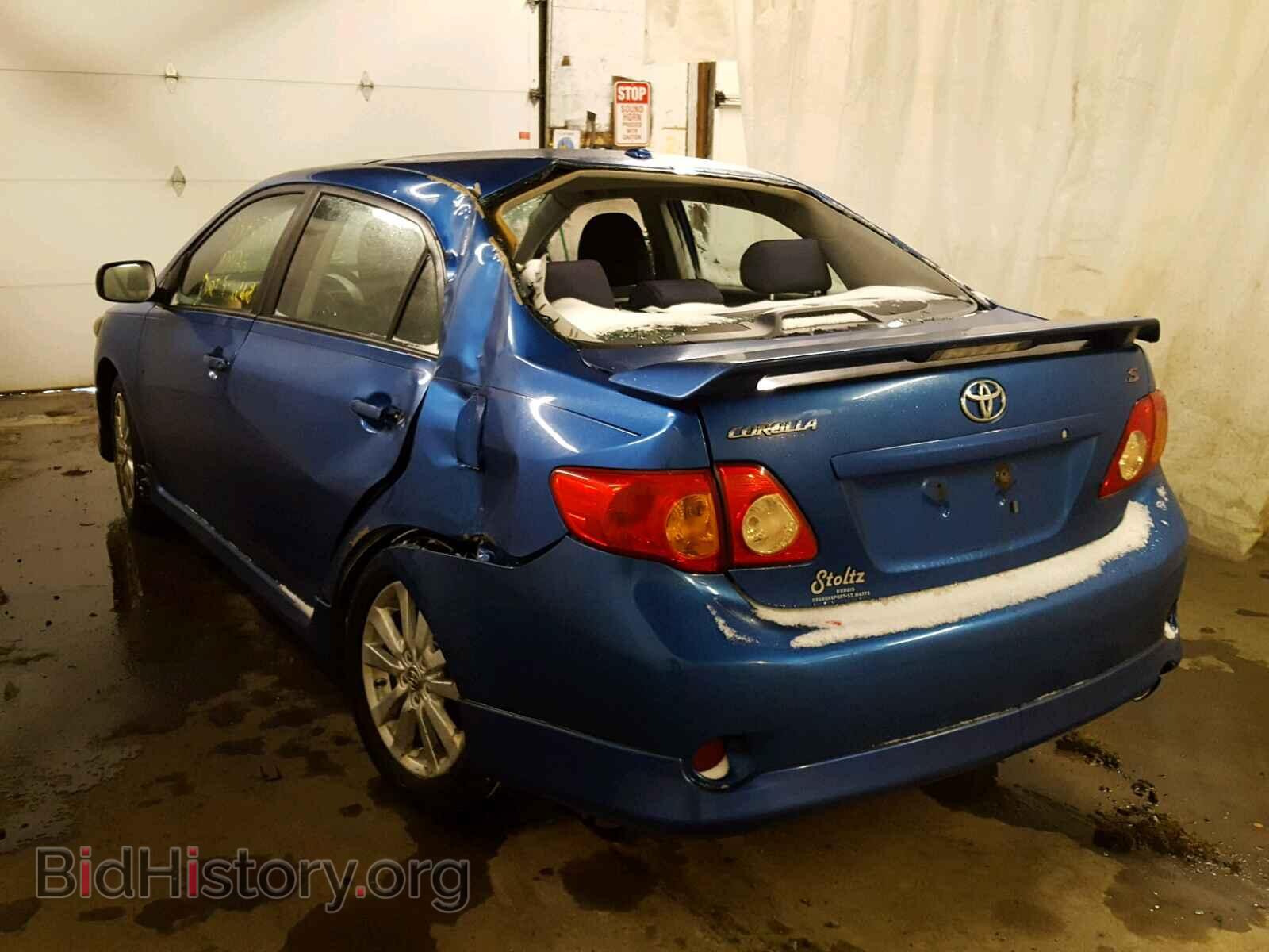 2009 TOYOTA COROLLA BA - VIN: 2T1BU40E69C080231 - Фото 3