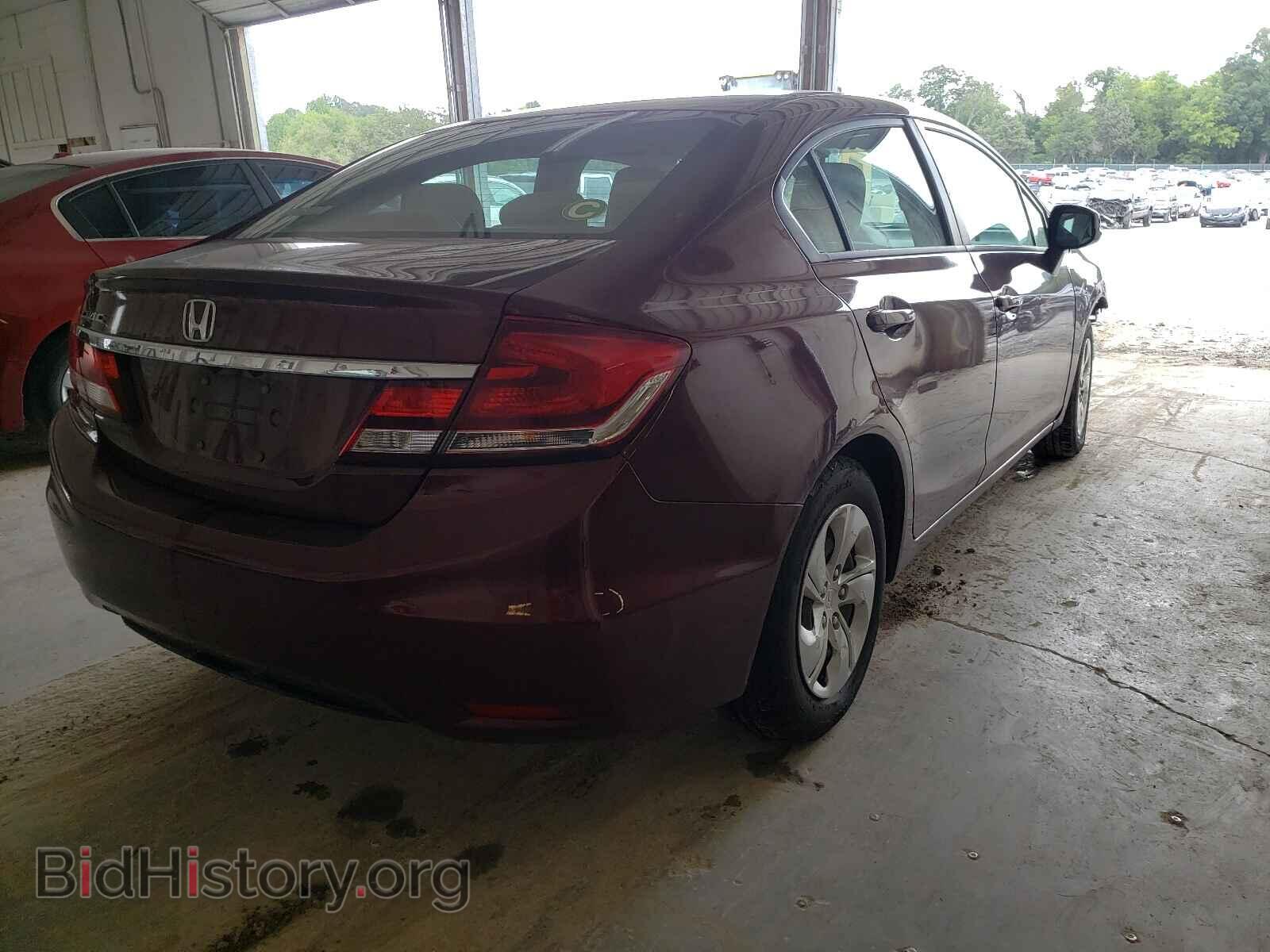 2013 HONDA CIVIC - VIN: 19XFB2F54DE026875 - Фото 4