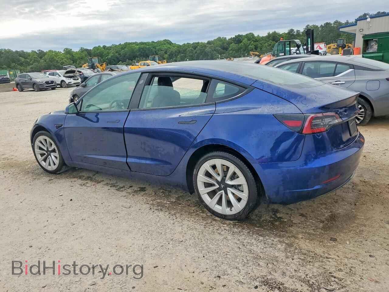 2022 TESLA MODEL 3 - VIN: 5YJ3E1EA3NF287848 - Фото 2