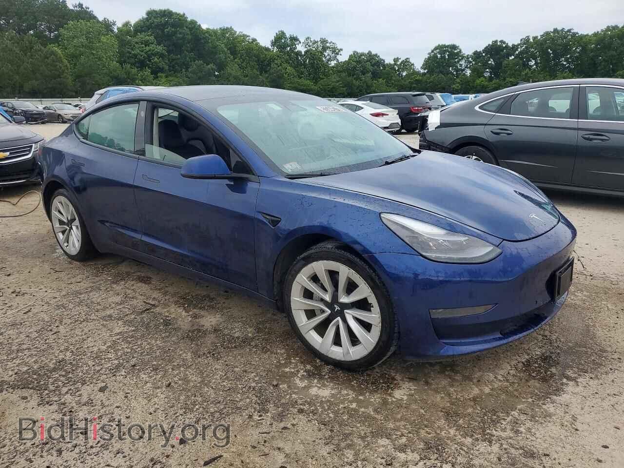 2022 TESLA MODEL 3 - VIN: 5YJ3E1EA3NF287848 - Фото 4