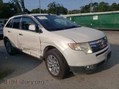 2008 Ford EDGE Edge Limit, белый — VIN 2FMDK39CX8BA75028, Copart