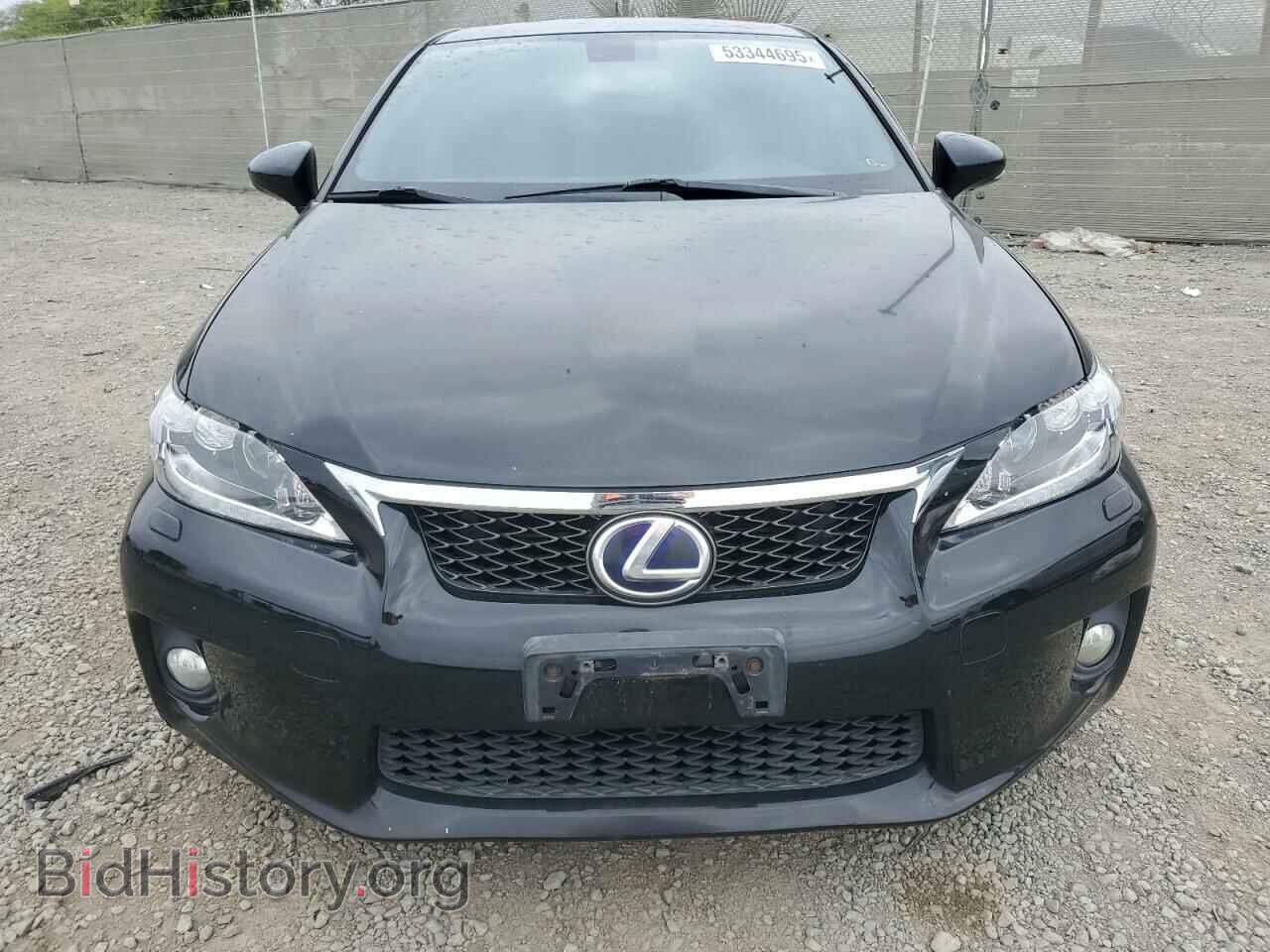 2012 LEXUS CT 200 - VIN: JTHKD5BH0C2076273 - Фото 5