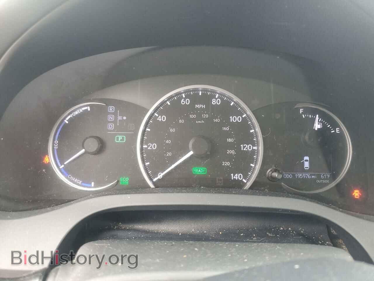 2012 LEXUS CT 200 - VIN: JTHKD5BH0C2076273 - Фото 9