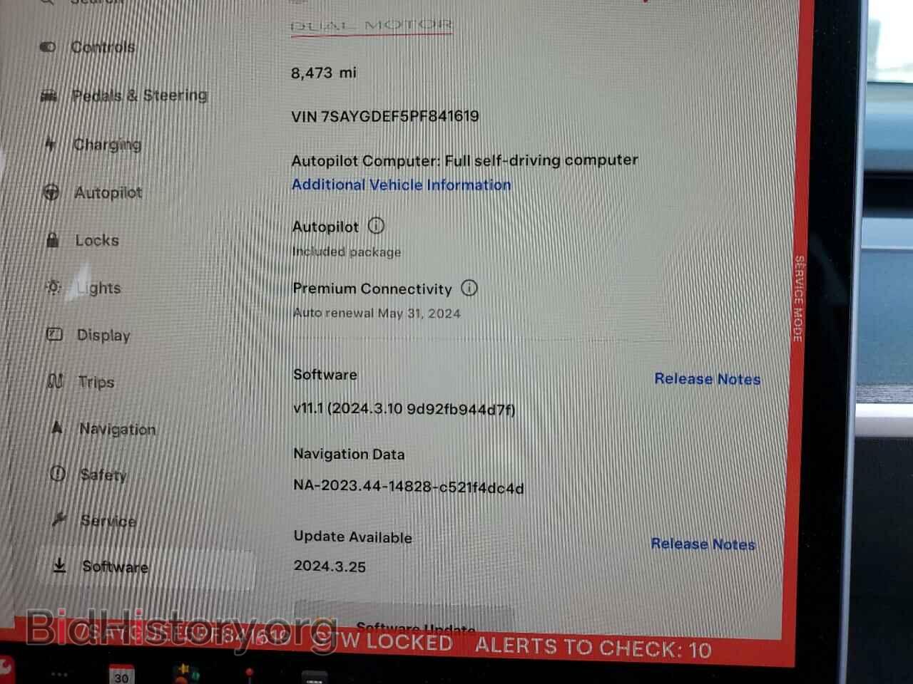 2023 TESLA MODEL Y - VIN: 7SAYGDEF5PF841619 - Photo 9