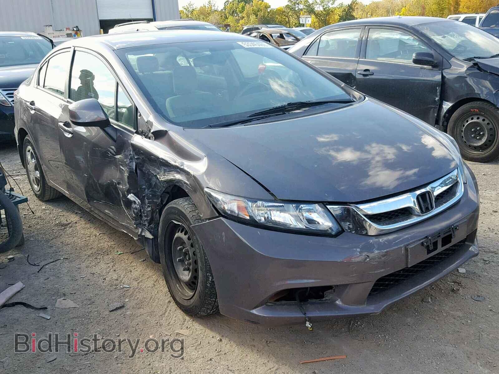 Фотография 19XFB2F53DE074903 - HONDA CIVIC LX 2013