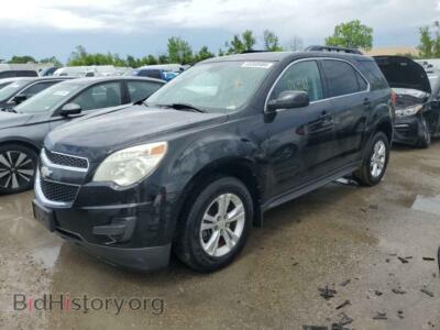 2012 Chevrolet EQUINOX LT, black — VIN 2GNFLEEK6C6200425, Copart