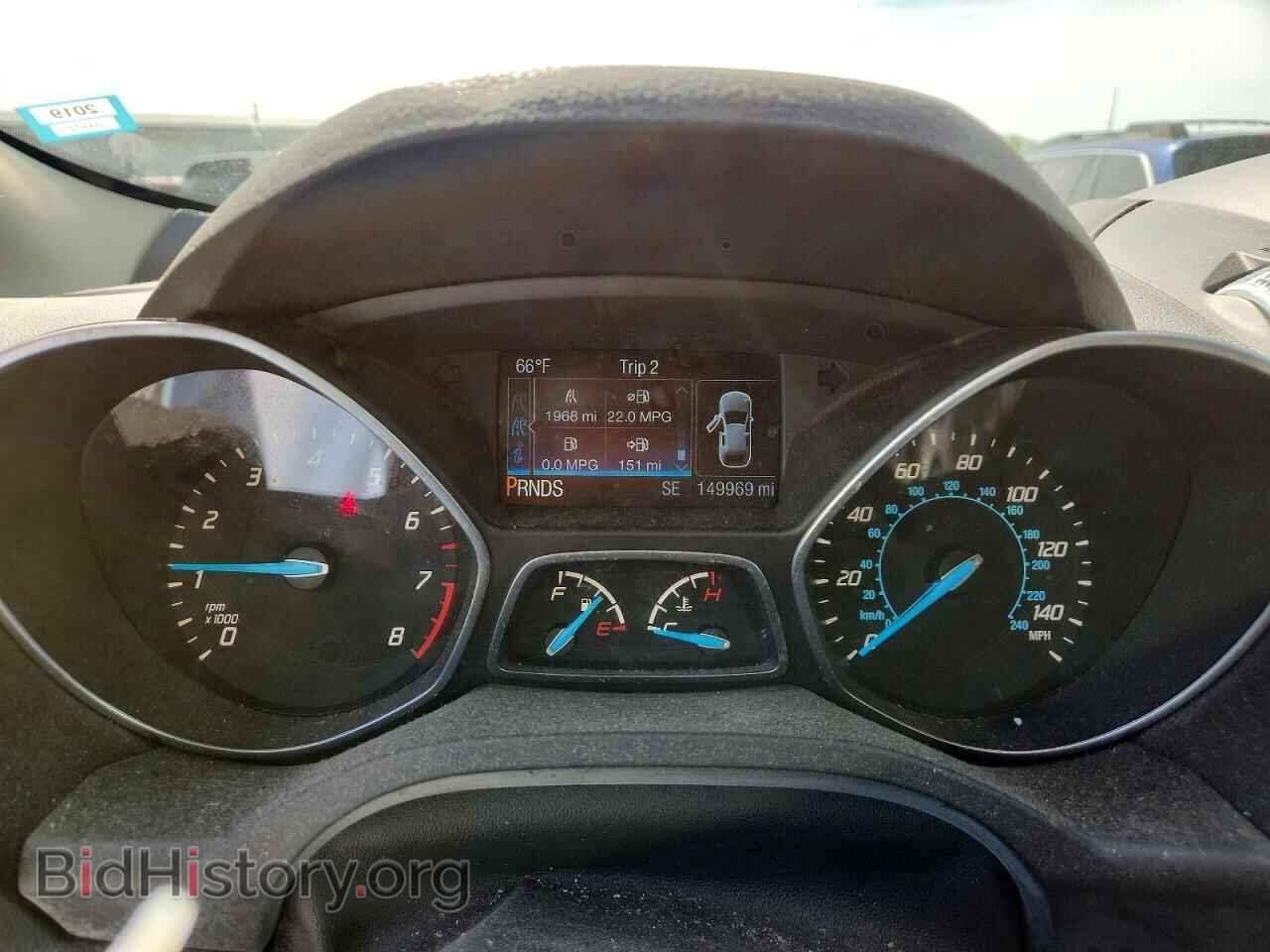 2014 FORD ESCAPE - VIN: 1FMCU9JX2EUB52293 - Фото 9