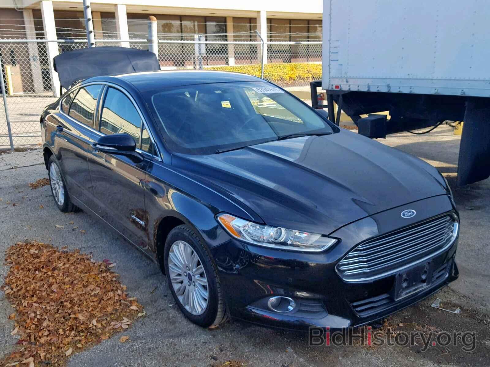 Photo 3FA6P0LU7DR206982 - FORD FUSION SE 2013