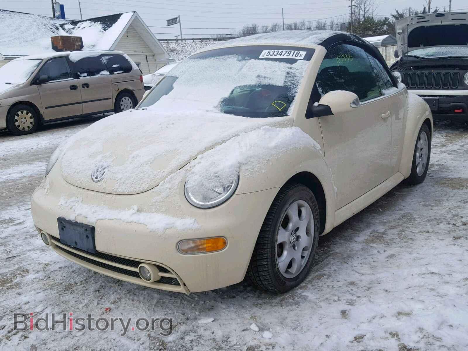 2003 VOLKSWAGEN BEETLE - VIN: 3VWCD21Y53M327770 - Photo 2