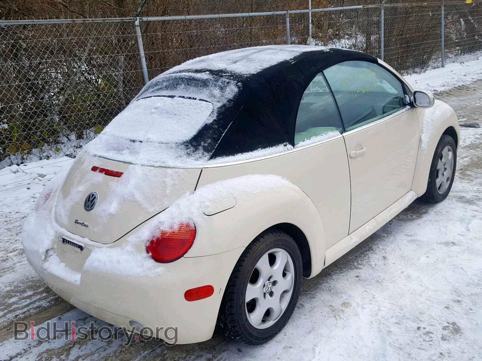 2003 VOLKSWAGEN BEETLE - VIN: 3VWCD21Y53M327770 - Photo 4