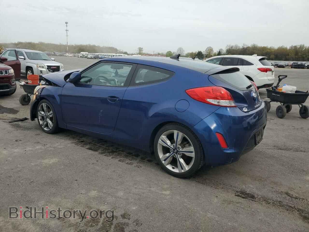 2017 HYUNDAI VELOSTER - VIN: KMHTC6AD2HU320378 - Фото 2