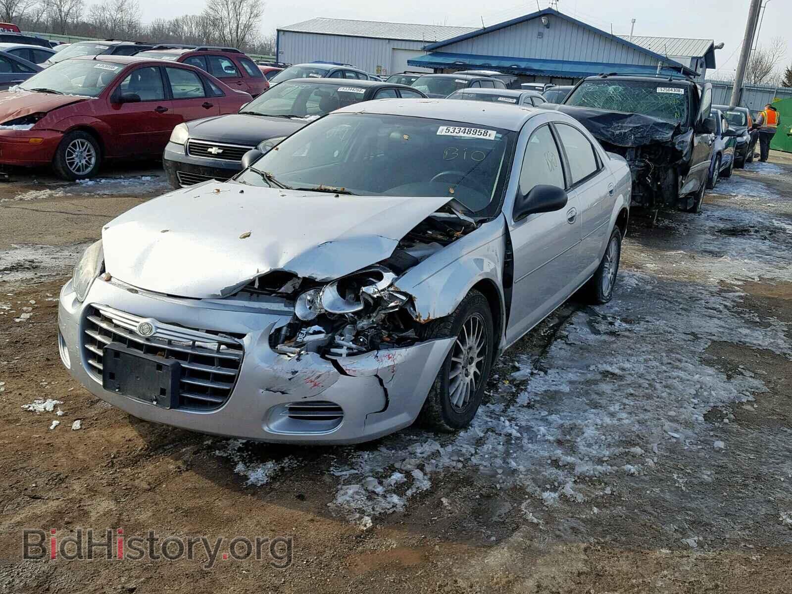 2006 CHRYSLER SEBRING - VIN: 1C3EL46X56N238631 - Фото 2