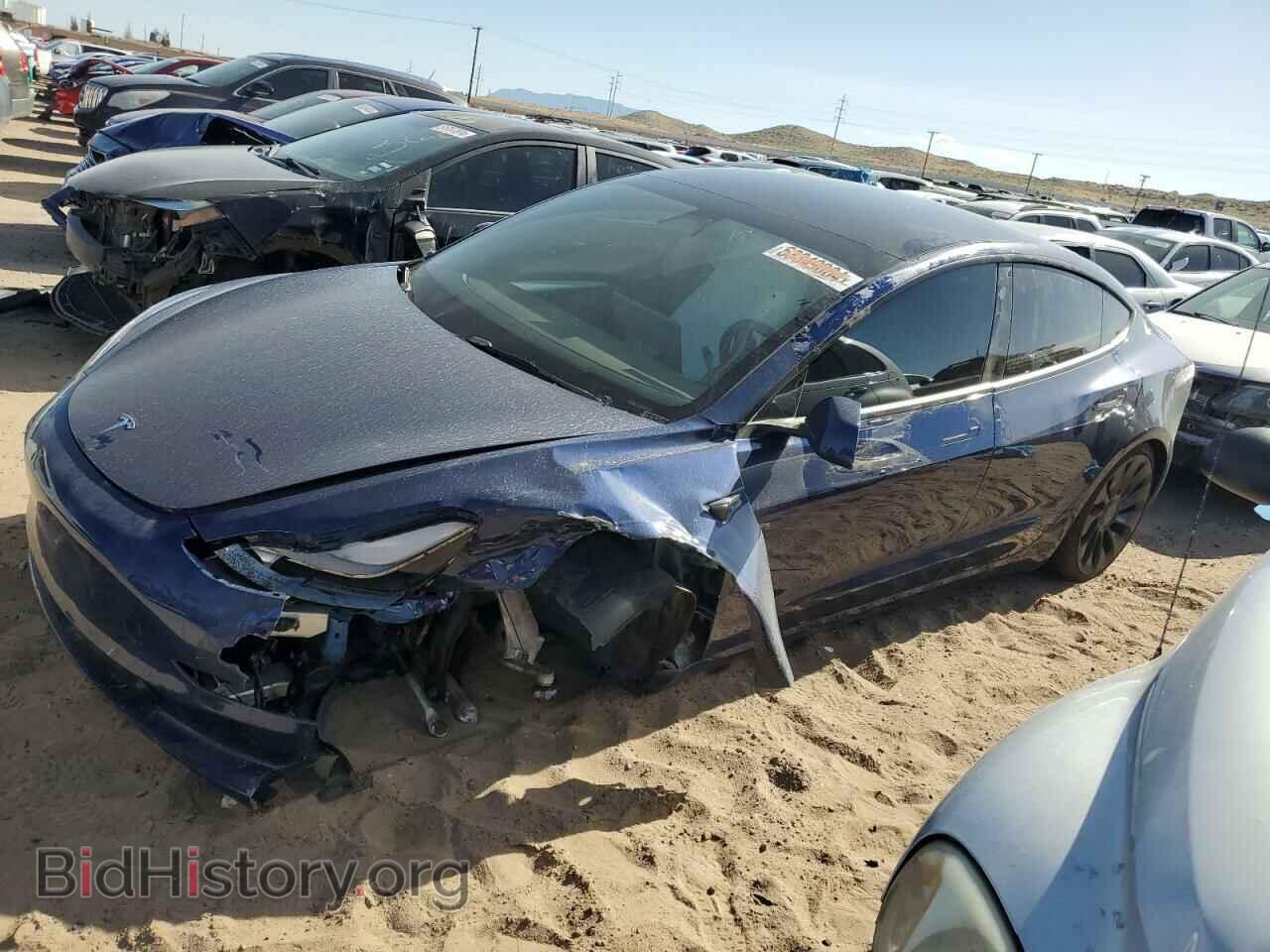 Photo 5YJ3E1EC3PF575650 - TESLA MODEL 3 2023