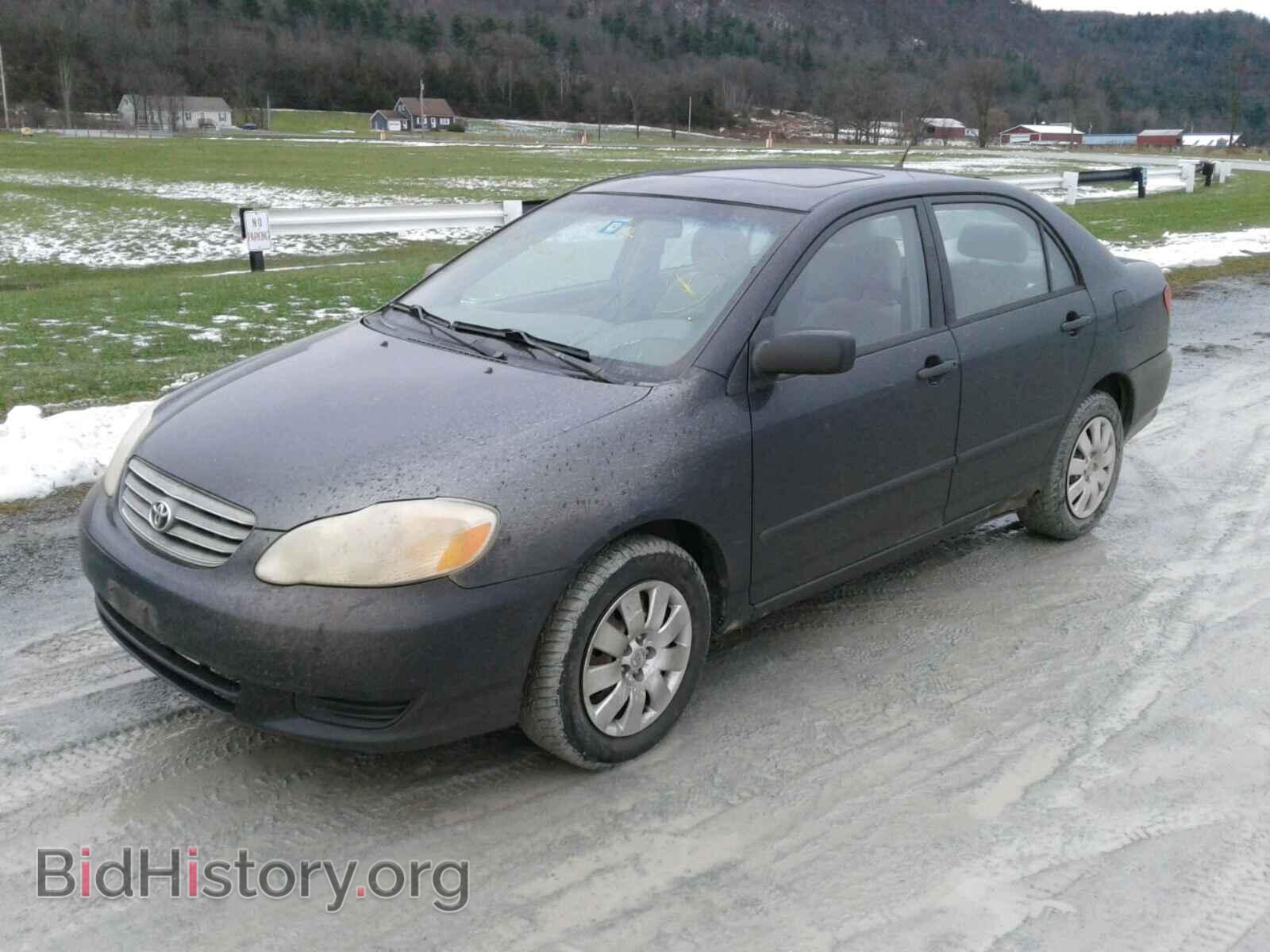2003 TOYOTA COROLLA - VIN: 2T1BR32E13C044320 - Photo 2