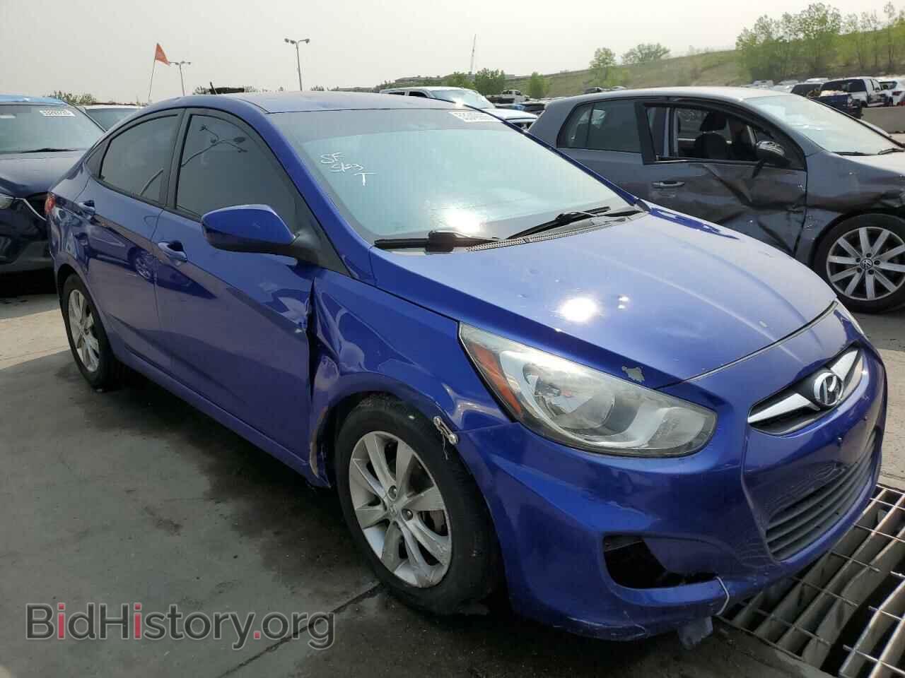 2012 HYUNDAI ACCENT - VIN: KMHCU4AE5CU099197 - Фото 4
