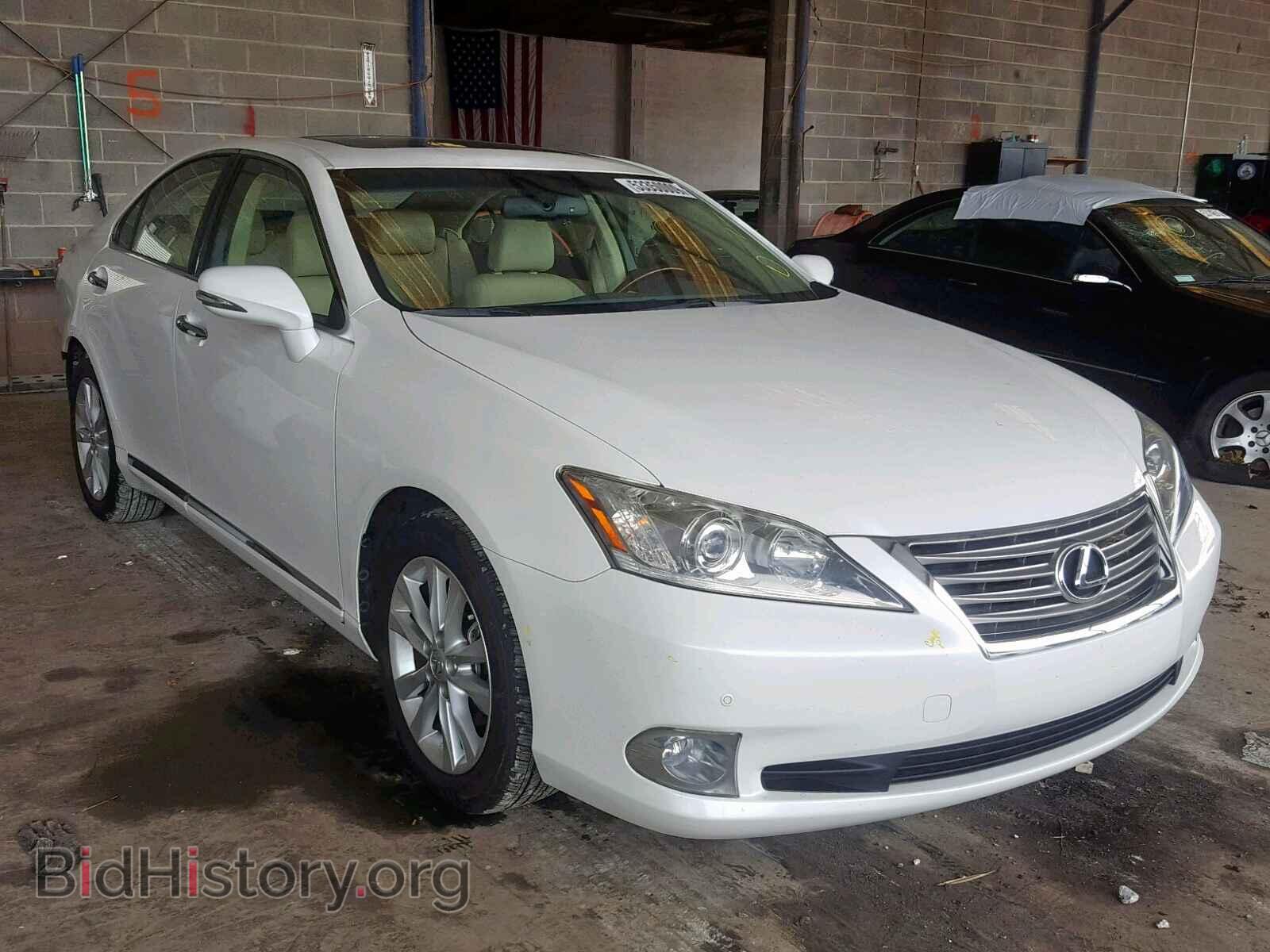 Photo JTHBK1EG2C2474893 - LEXUS ES350 2012