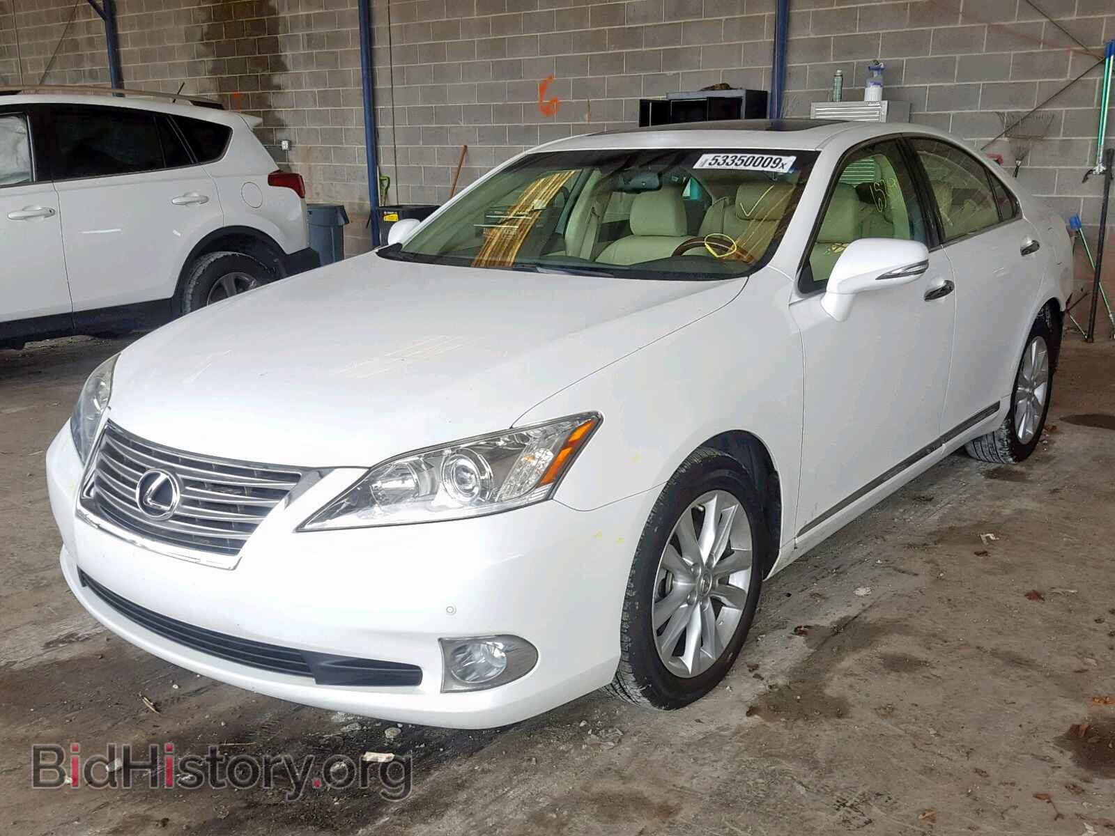2012 LEXUS ES350 - VIN: JTHBK1EG2C2474893 - Фото 2
