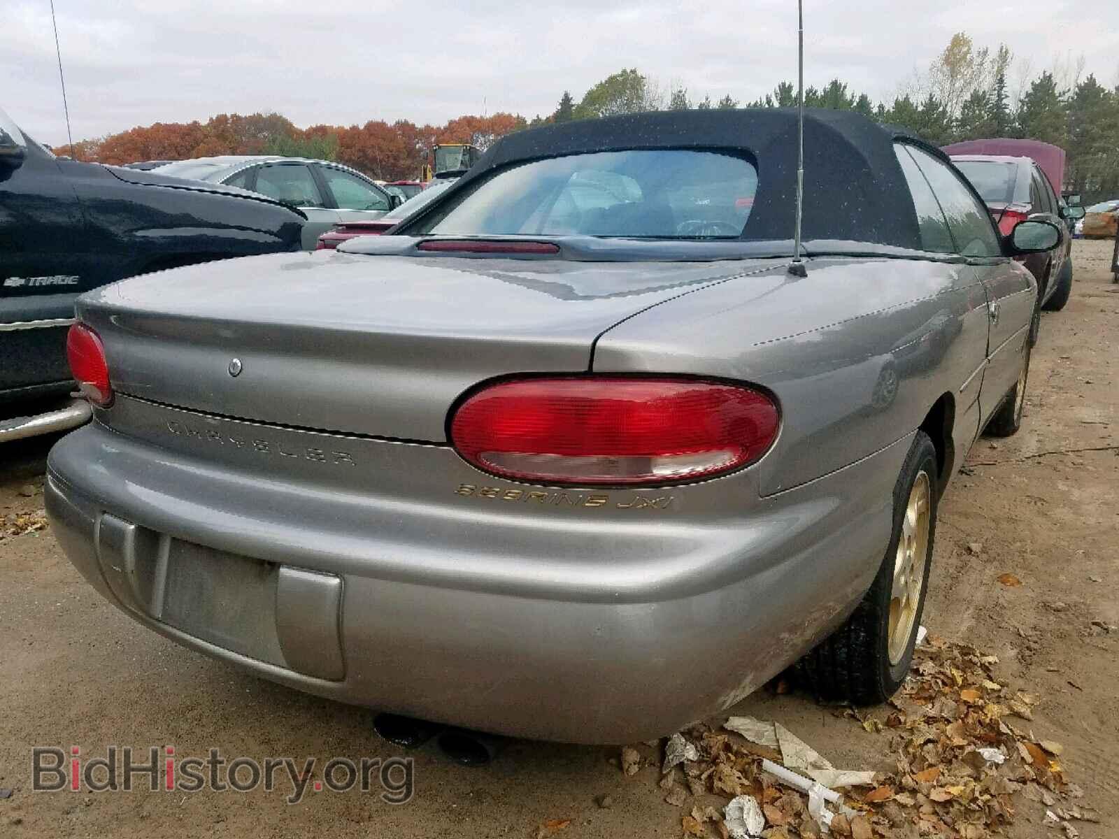 1999 CHRYSLER SEBRING - VIN: 3C3EL55H0XT603766 - Фото 4