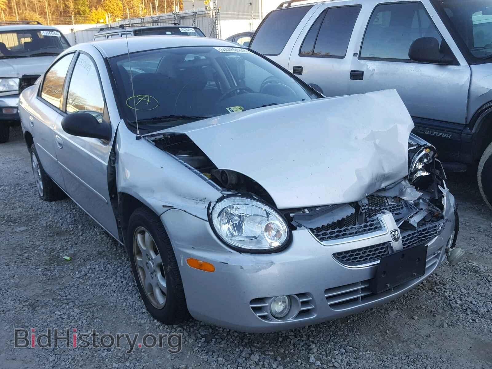 Photo 1B3ES56C75D186474 - DODGE NEON 2005