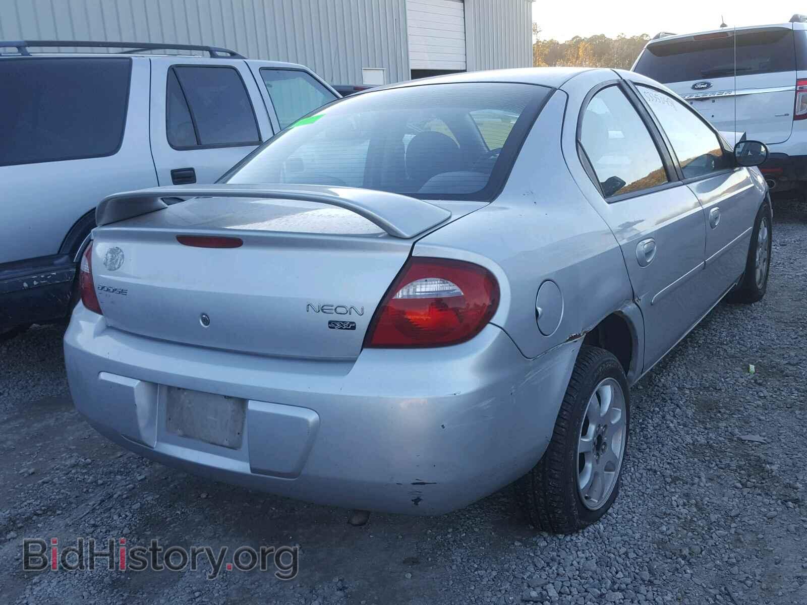 2005 DODGE NEON - VIN: 1B3ES56C75D186474 - Фото 4