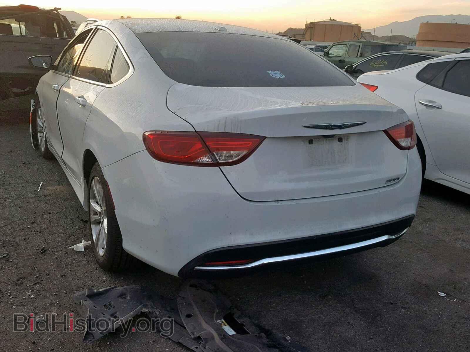 2015 CHRYSLER 200 - VIN: 1C3CCCAB4FN725624 - Фото 3