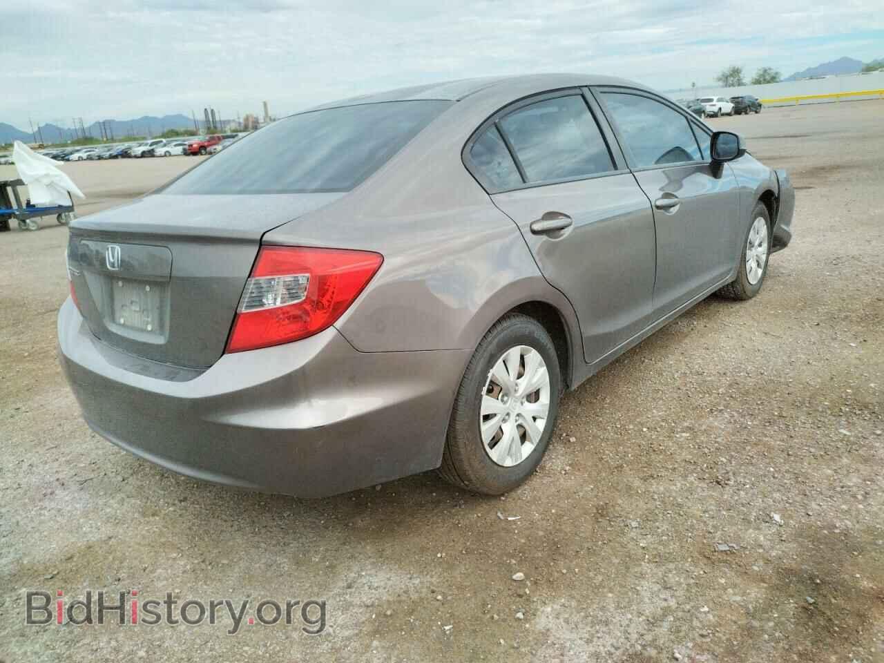 2012 HONDA CIVIC - VIN: 2HGFB2F56CH566135 - Фото 4