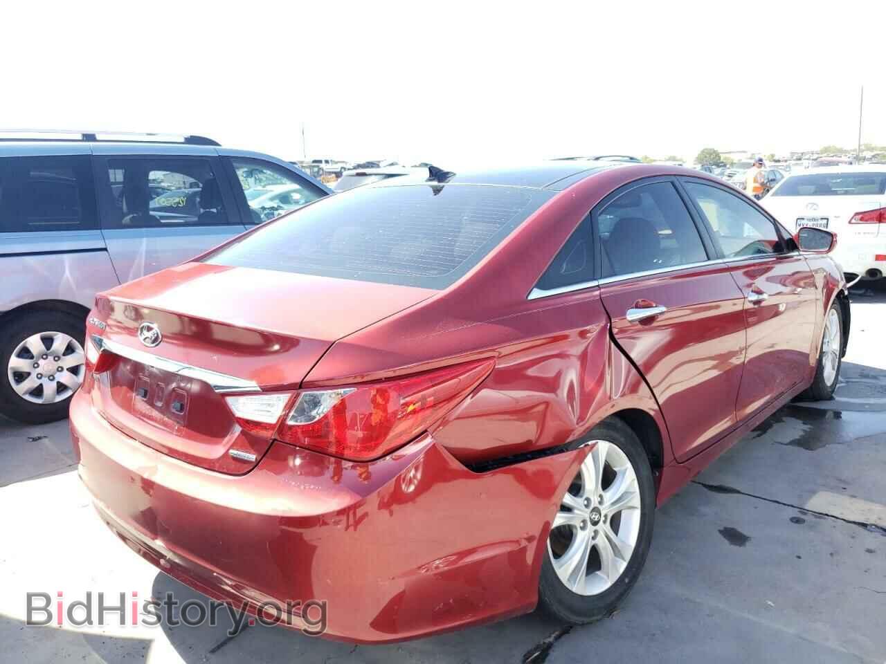 2013 HYUNDAI SONATA - VIN: 5NPEC4AC7DH541665 - Фото 4