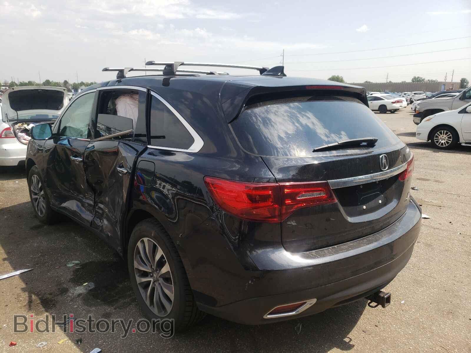 2014 ACURA MDX - VIN: 5FRYD4H61EB038125 - Фото 3