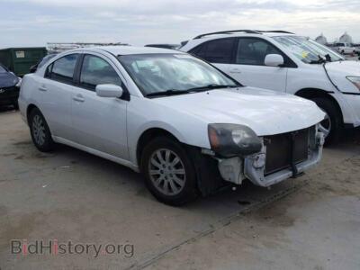 2011 Mitsubishi GALANT Galant FE, белый — VIN 4A32B2FF7BE018153, Copart