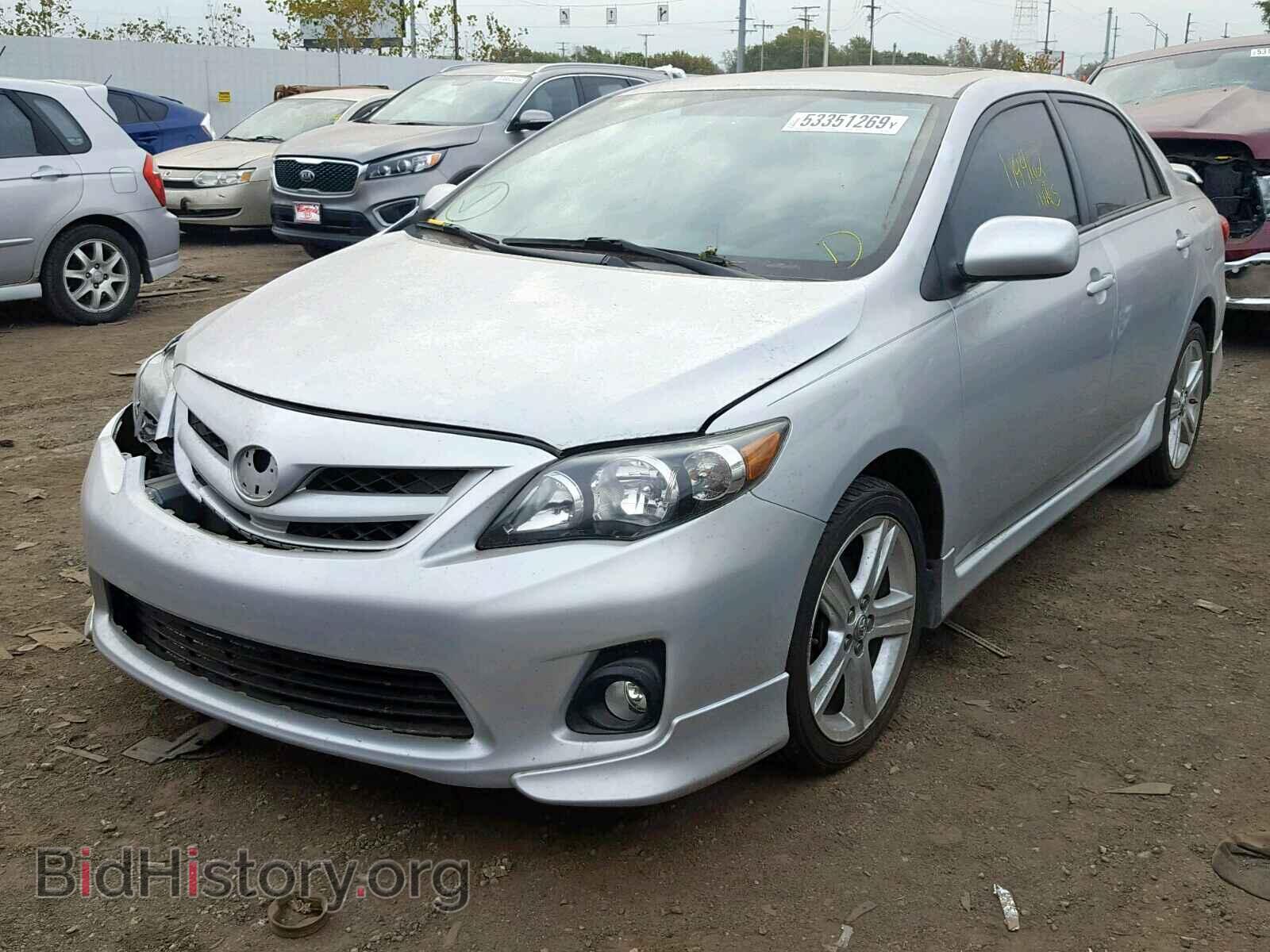 2013 TOYOTA COROLLA BA - VIN: 2T1BU4EE3DC023423 - Фото 2