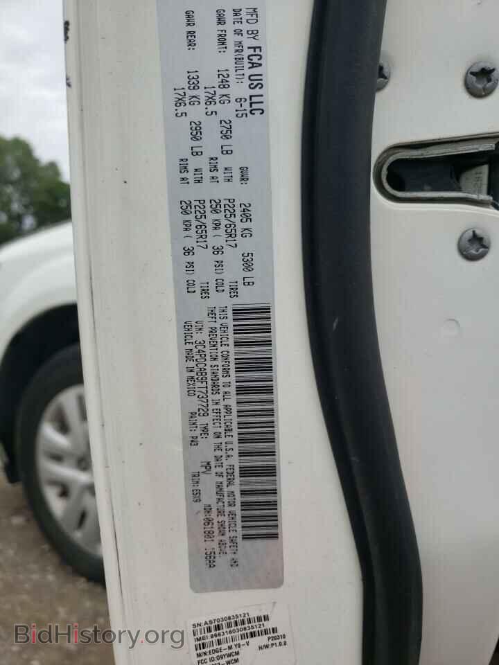 2015 DODGE JOURNEY - VIN: 3C4PDCAB9FT737729 - Фото 10