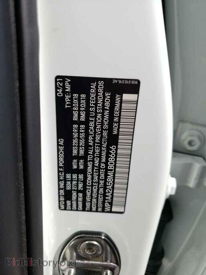 2021 PORSCHE MACAN - VIN: WP1AA2A58MLB08666 - Фото 12