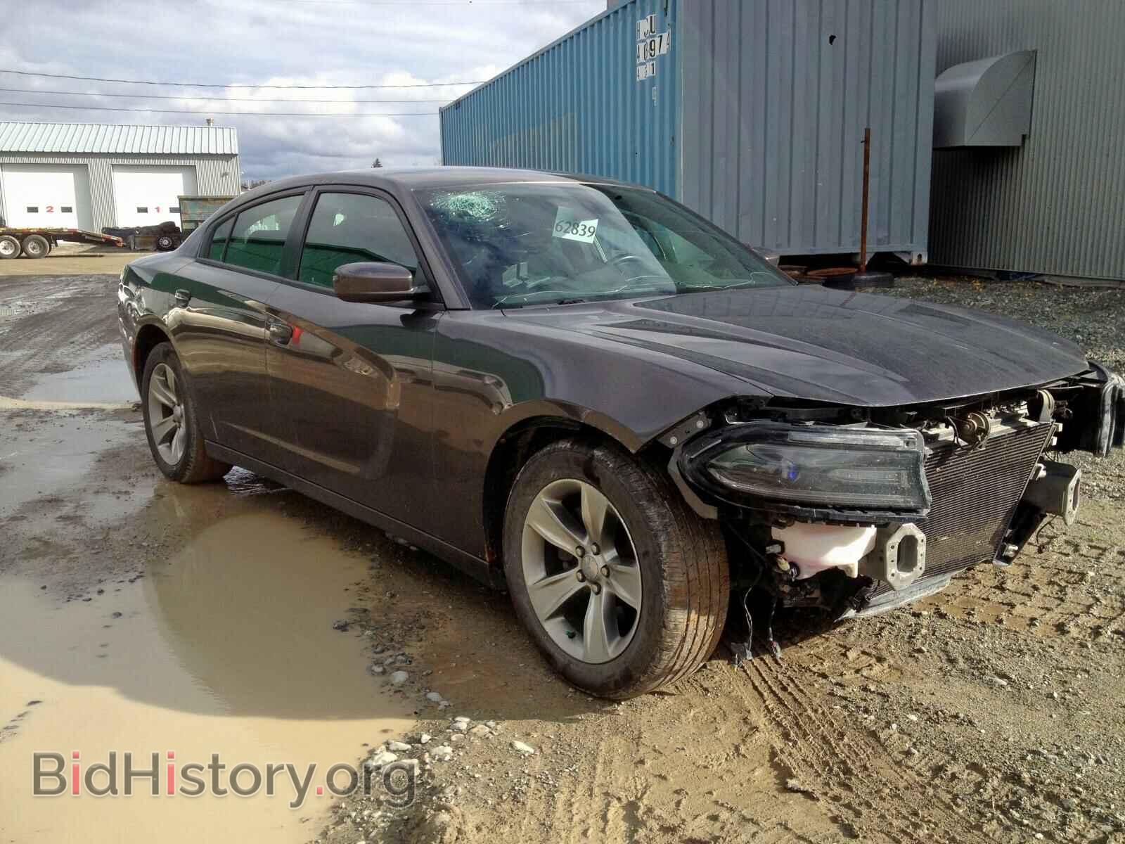 Photo 2C3CDXHG5FH840747 - DODGE CHARGER 2015