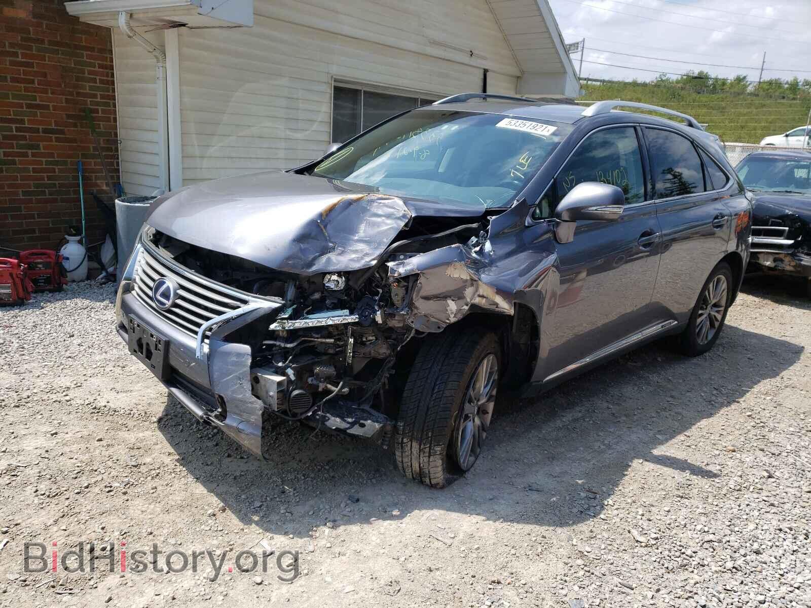 2013 LEXUS RX450 - VIN: JTJBC1BA9D2058806 - Фото 2
