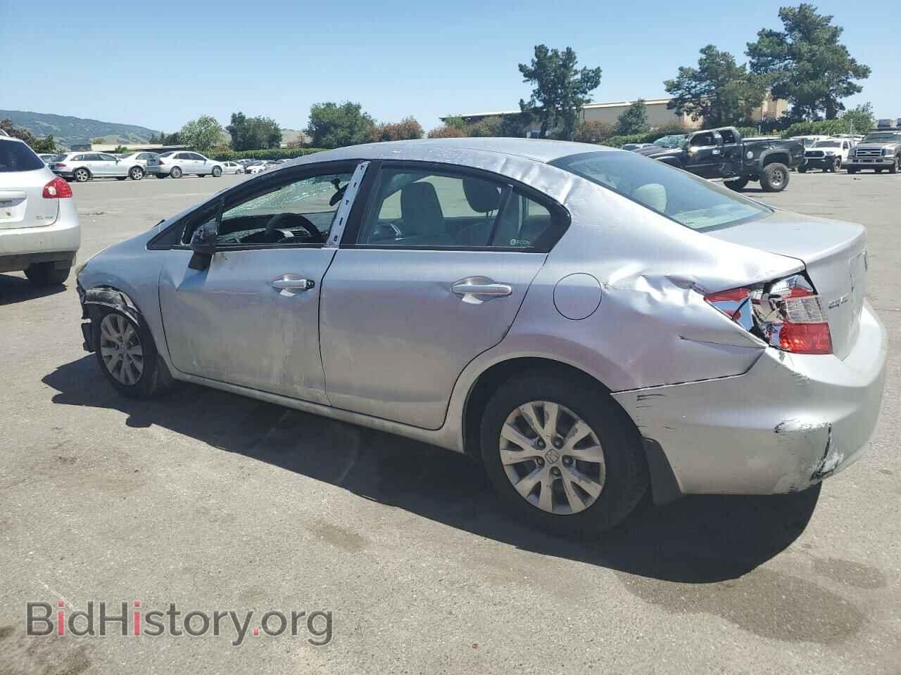 2012 HONDA CIVIC - VIN: 19XFB2F59CE063483 - Фото 2