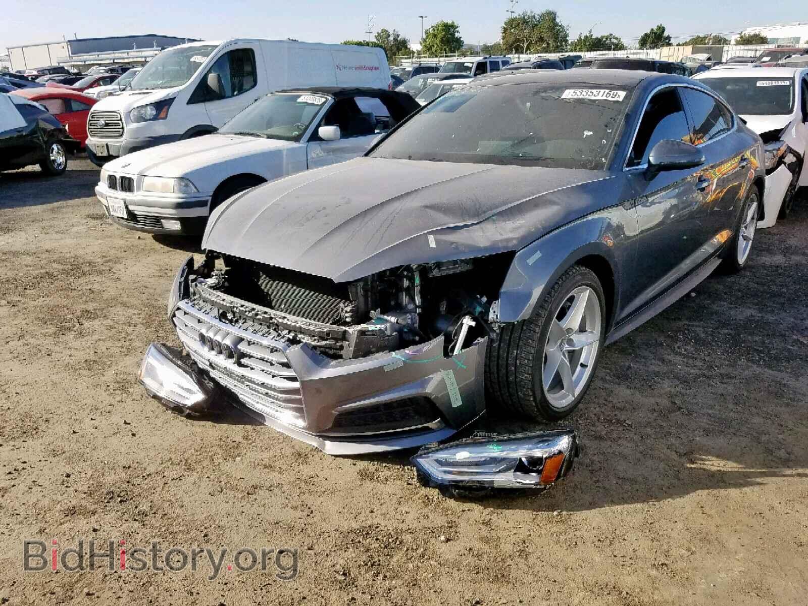 2018 AUDI A5 PREMIUM - VIN: WAUDNCF55JA057469 - Фото 2