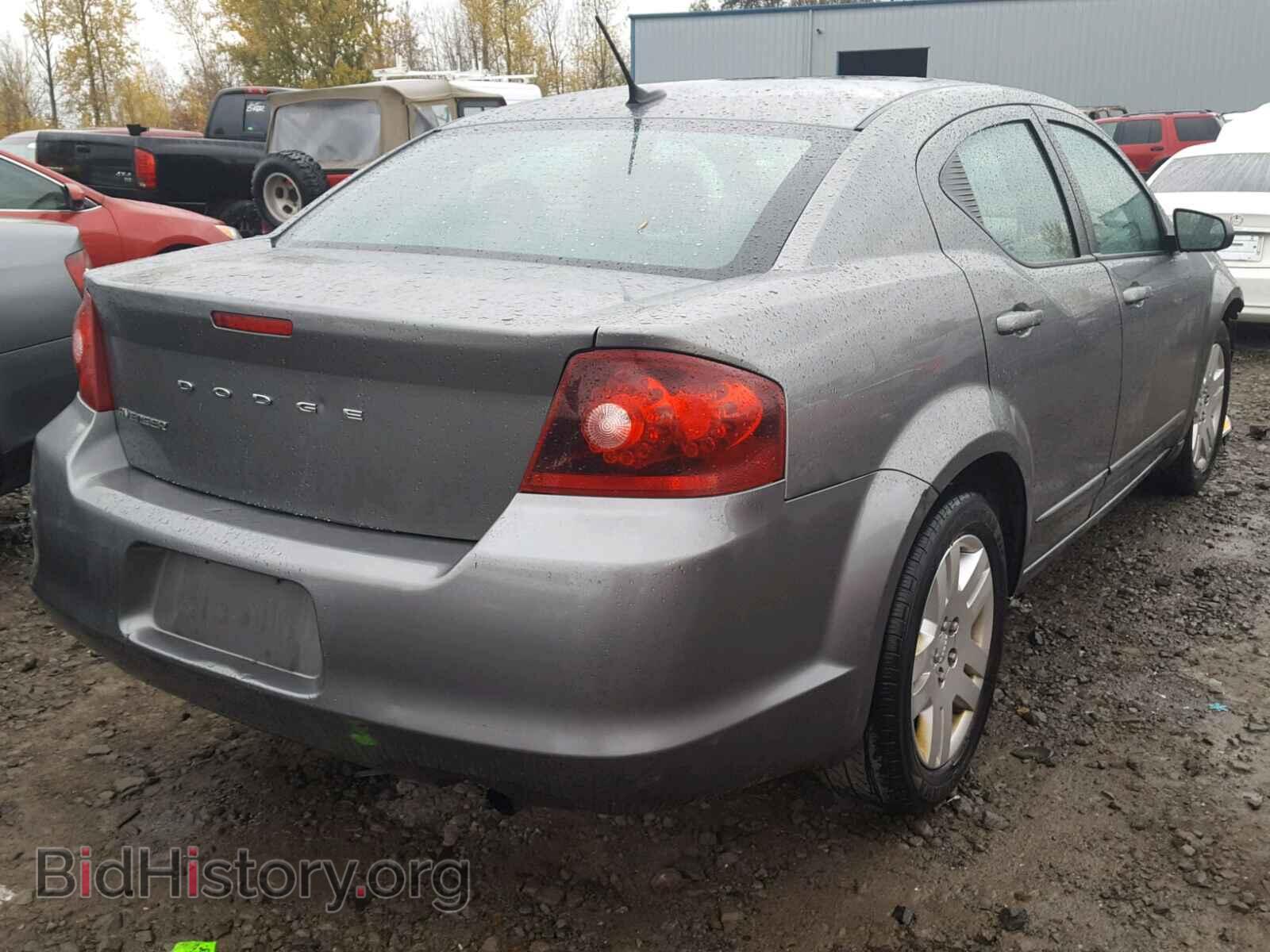2012 DODGE AVENGER - VIN: 1C3CDZAB0CN322218 - Фото 4