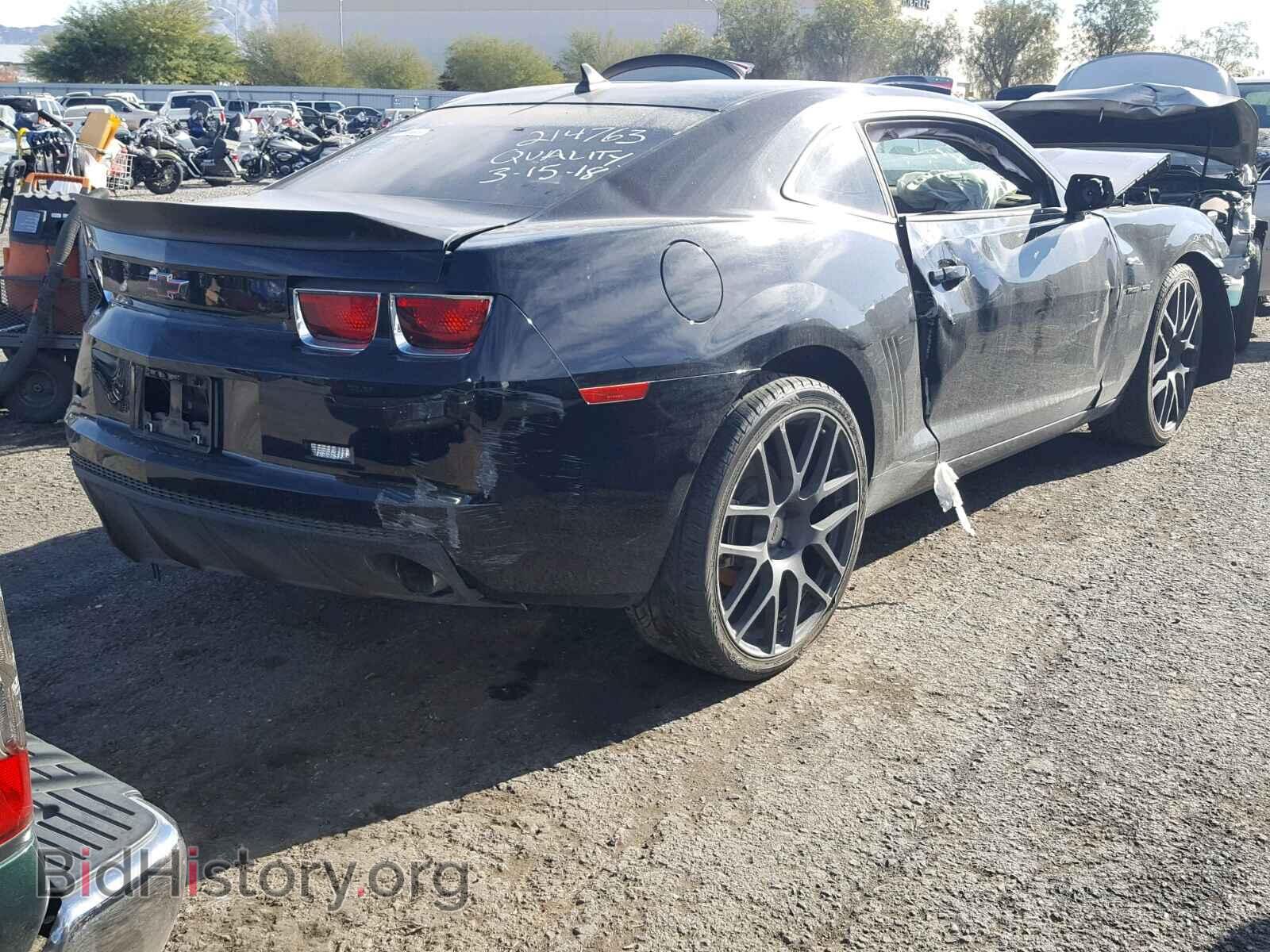 2013 CHEVROLET CAMARO - VIN: 2G1FA1E37D9214763 - Фото 4