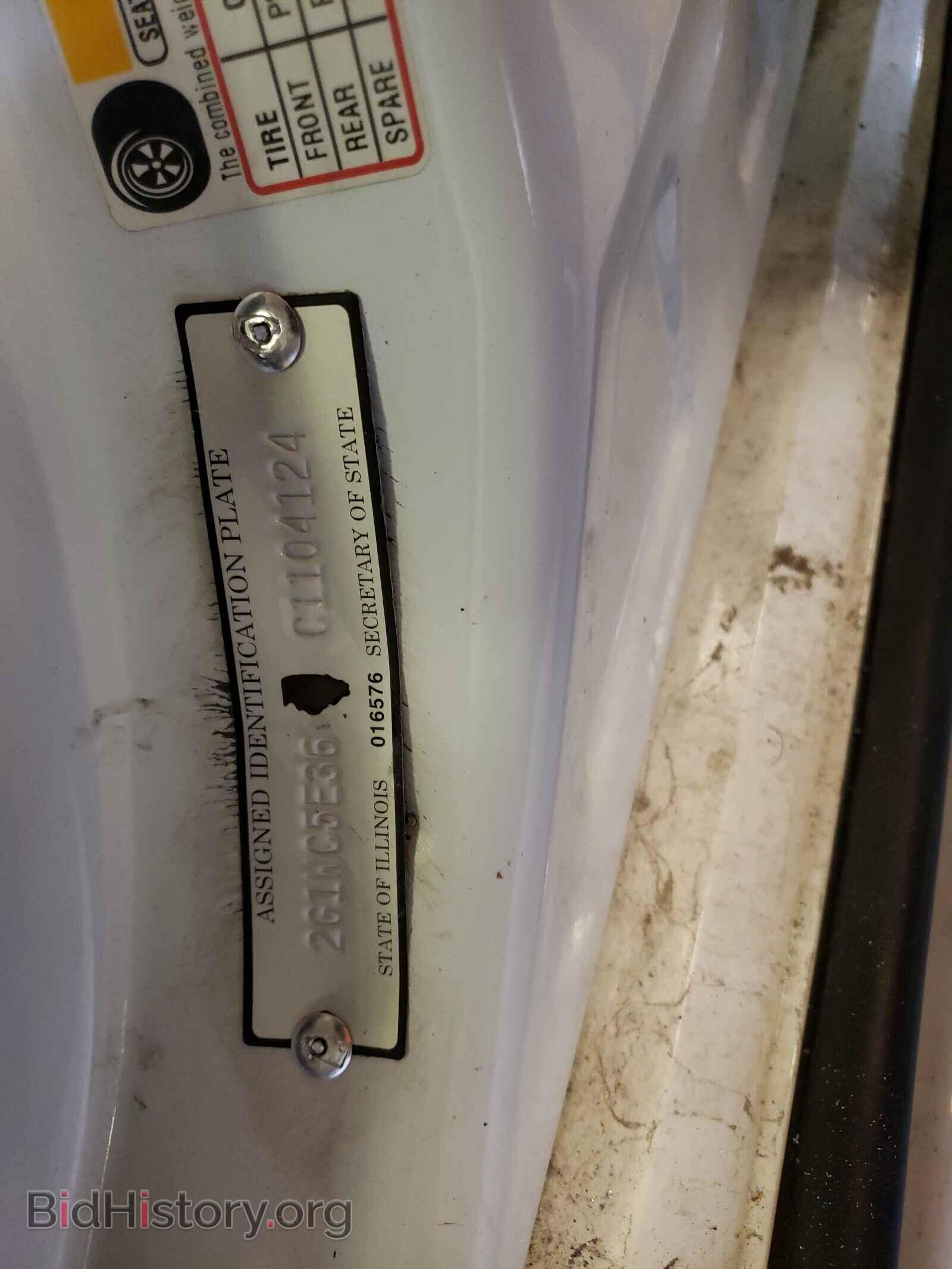 2012 CHEVROLET IMPALA - VIN: 2G1WC5E36C1104124 - Фото 10
