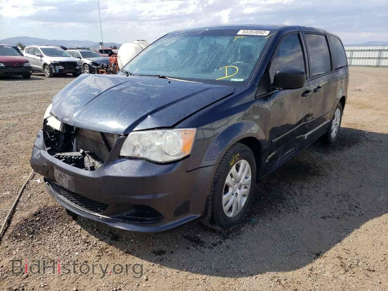 2013 DODGE CARAVAN - VIN: 2C4RDGBG3DR819885 - Фото 2