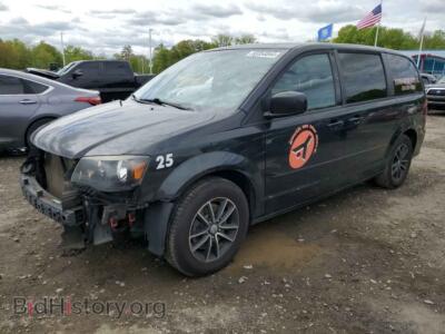 2015 Dodge CARAVAN SE, черный — VIN 2C4RDGBG1FR669505, Copart
