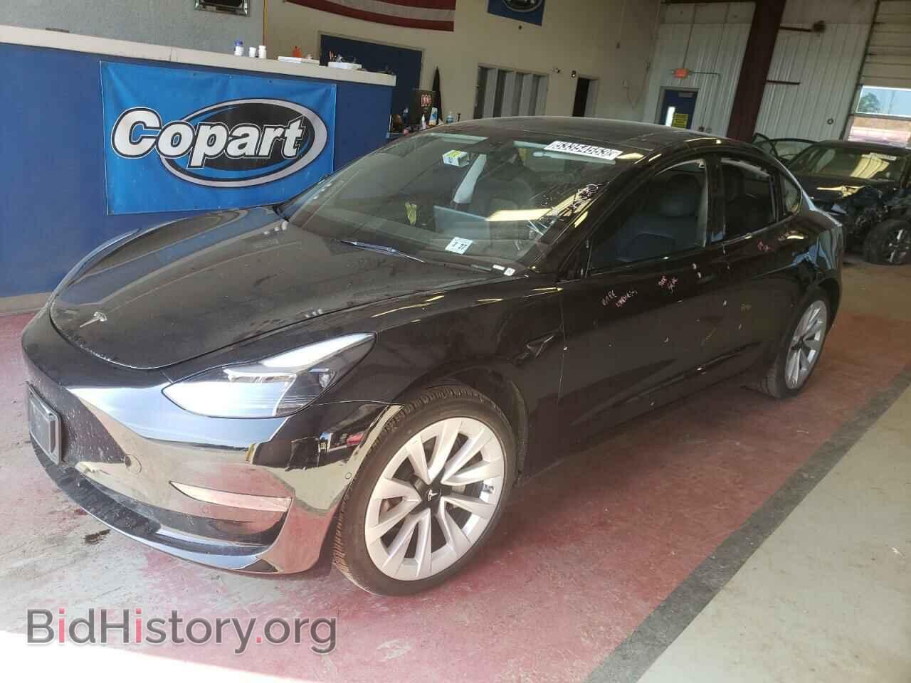 Photo 5YJ3E1EA3NF290748 - TESLA MODEL 3 2022