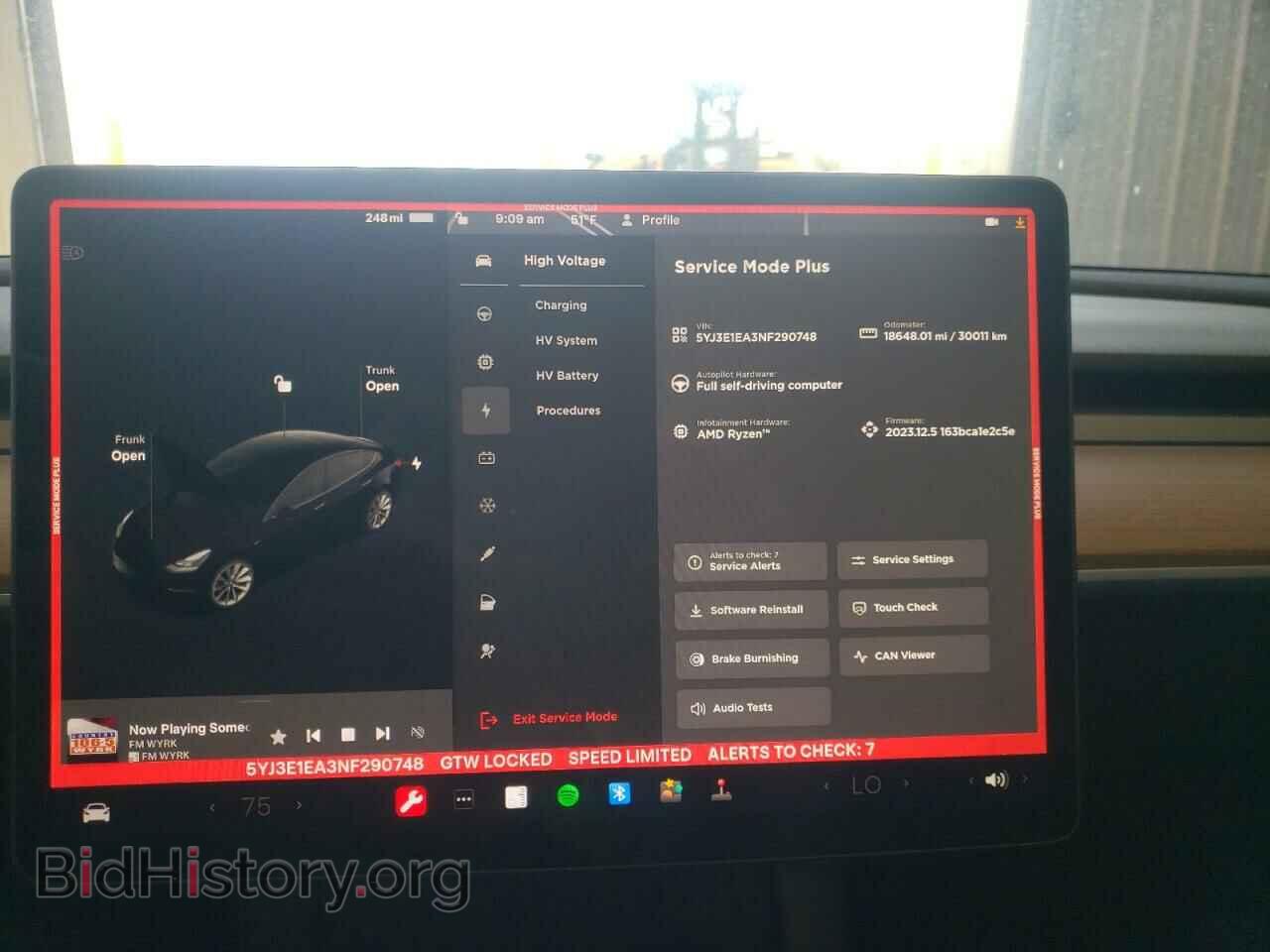 2022 TESLA MODEL 3 - VIN: 5YJ3E1EA3NF290748 - Фото 9
