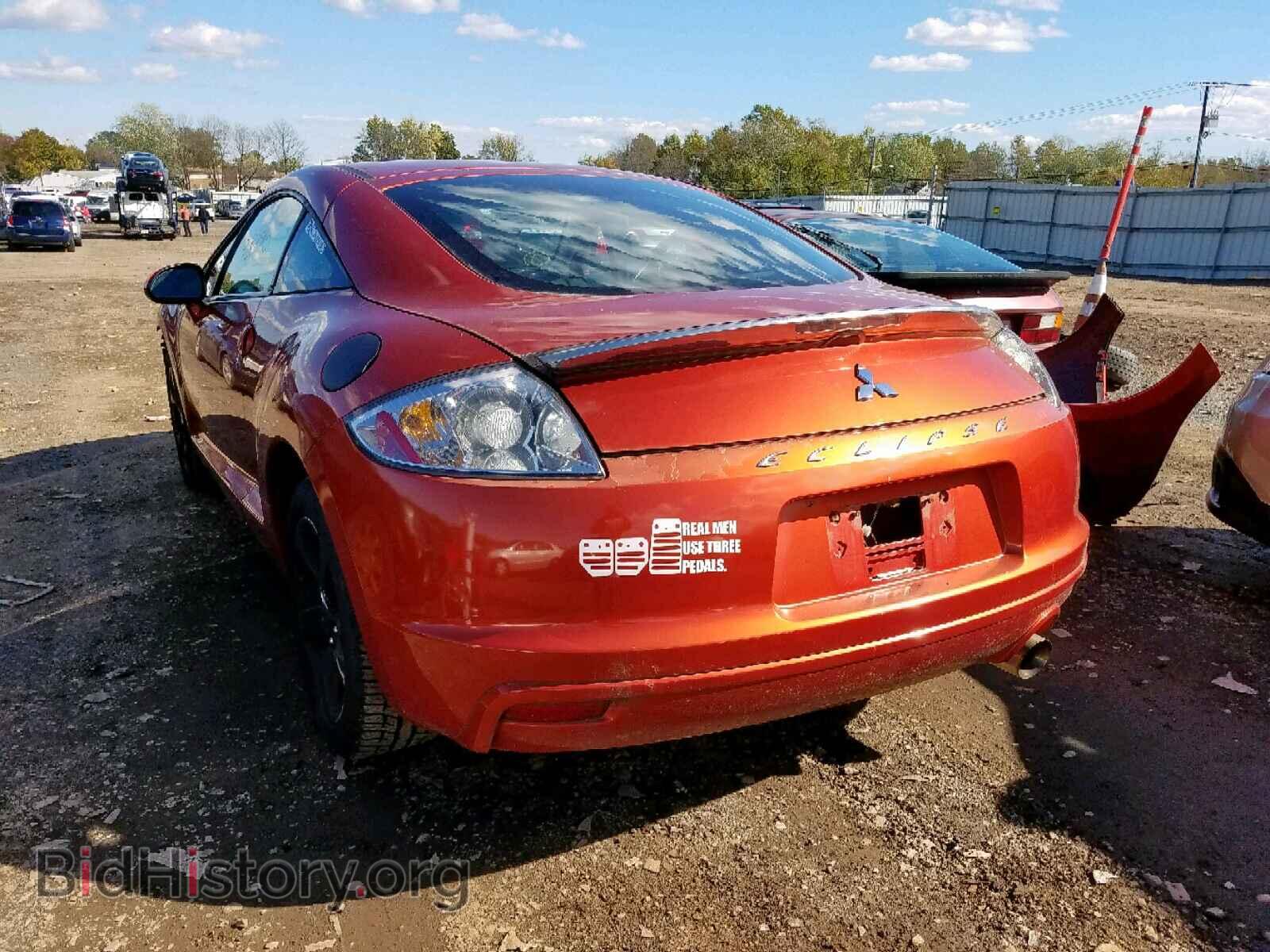2009 MITSUBISHI ECLIPSE - VIN: 4A3AK24F49E022749 - Фото 3