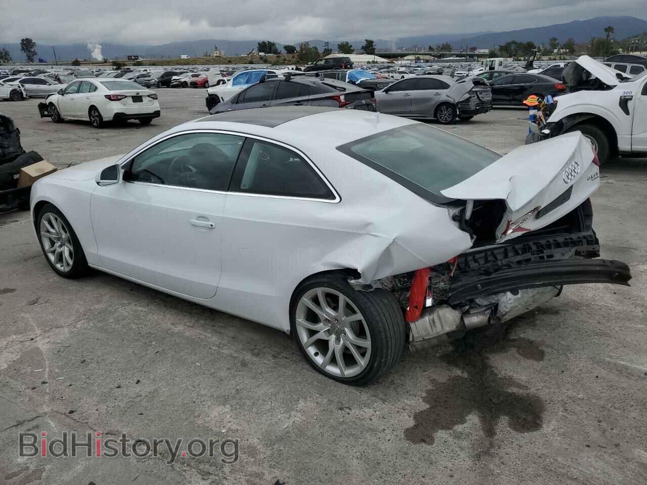 2012 AUDI A5 - VIN: WAUCFAFR7CA004730 - Фото 2