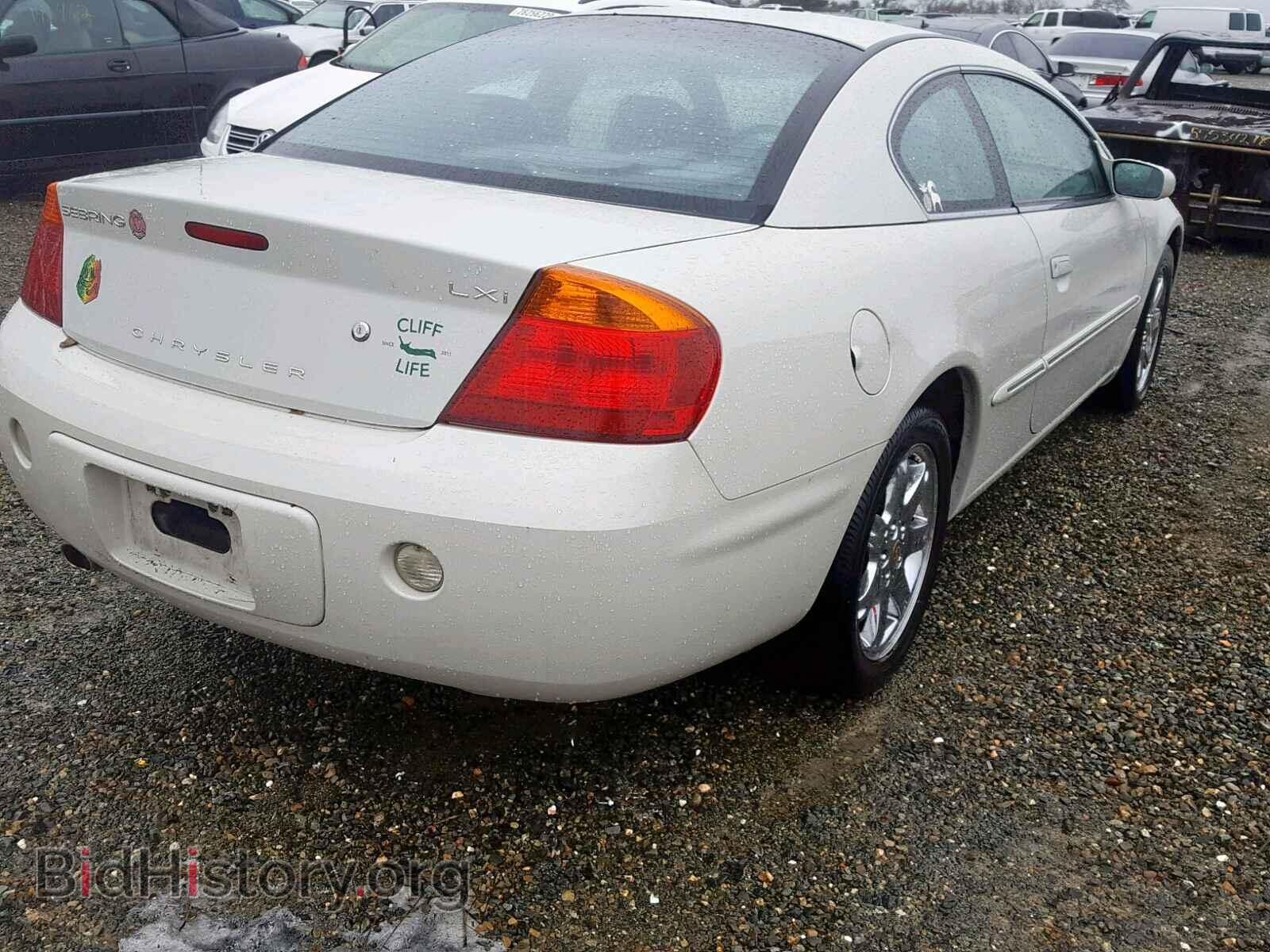 2002 CHRYSLER SEBRING - VIN: 4C3AG52HX2E114497 - Фото 4