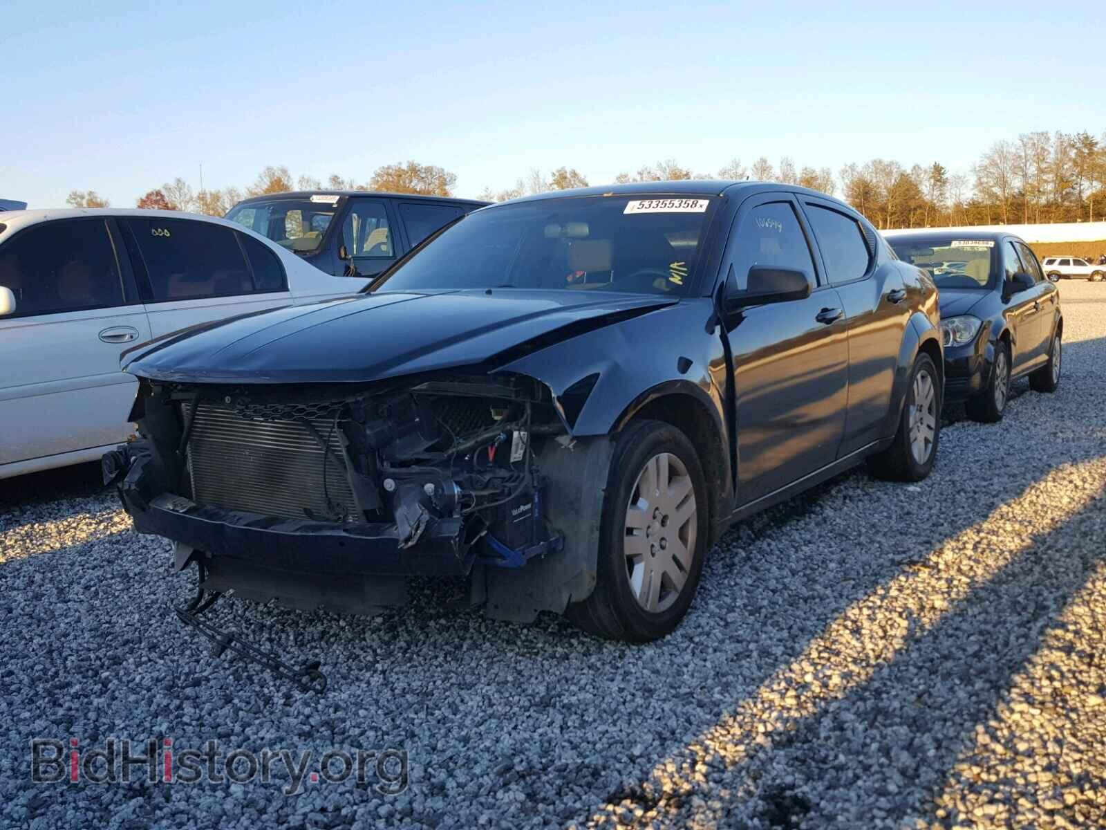 2014 DODGE AVENGER - VIN: 1C3CDZAB8EN110377 - Фото 2