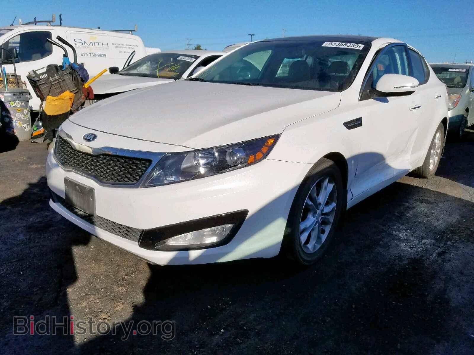 2013 KIA OPTIMA EX - VIN: 5XXGN4A79DG165455 - Фото 2